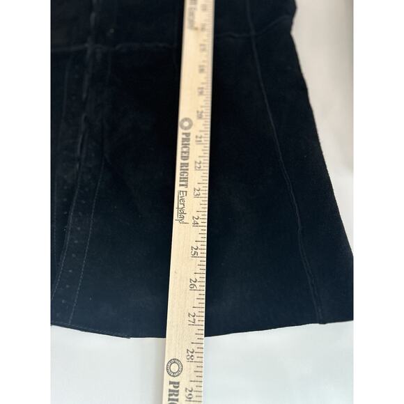 VTG Nancy Bolen City Girl Suede Jacket Sm Womens Leather Boho Black Whimisgoth - Picture 16 of 16